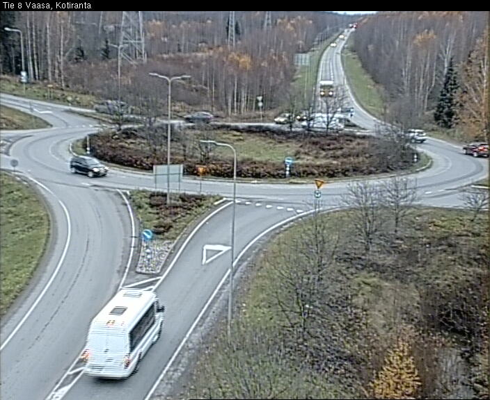 Kelikamerat Kuva Tie 8 Vaasa, Kotiranta, Vaasa, Pohjanmaa
