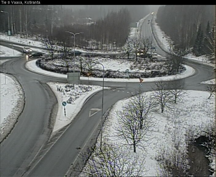 Weather Camera Image Väg 8 Vasa, Kotiranta, Vaasa, Pohjanmaa