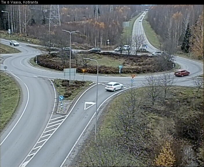 Kelikamerat Kuva Tie 8 Vaasa, Kotiranta, Vaasa, Pohjanmaa
