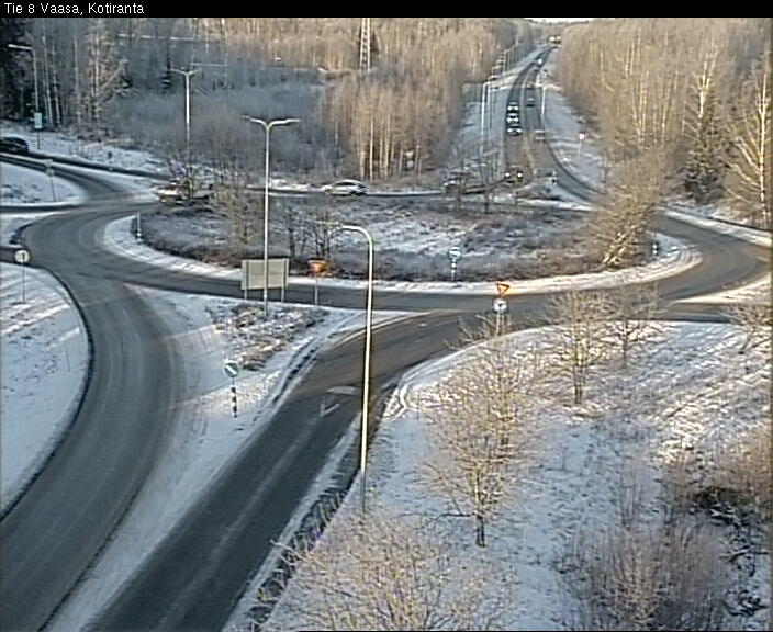 Weather Camera Image Väg 8 Vasa, Kotiranta, Vaasa, Pohjanmaa
