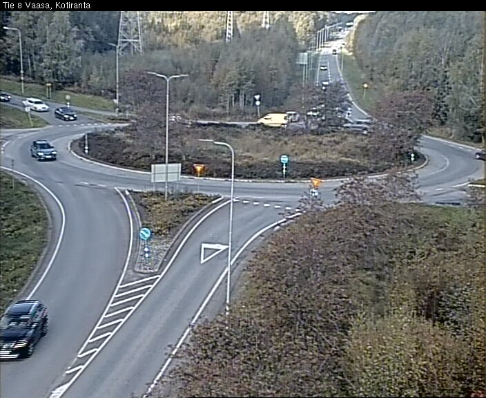 Weather Camera Image Väg 8 Vasa, Kotiranta, Vaasa, Pohjanmaa