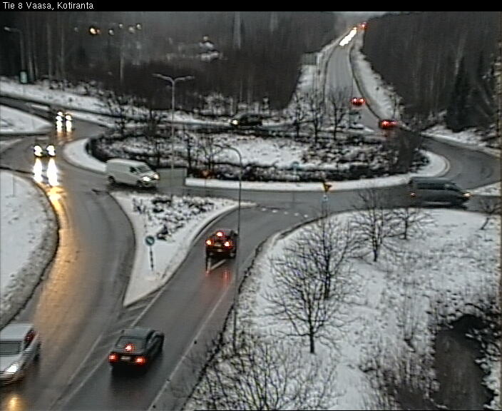 Weather Camera Image Väg 8 Vasa, Kotiranta, Vaasa, Pohjanmaa