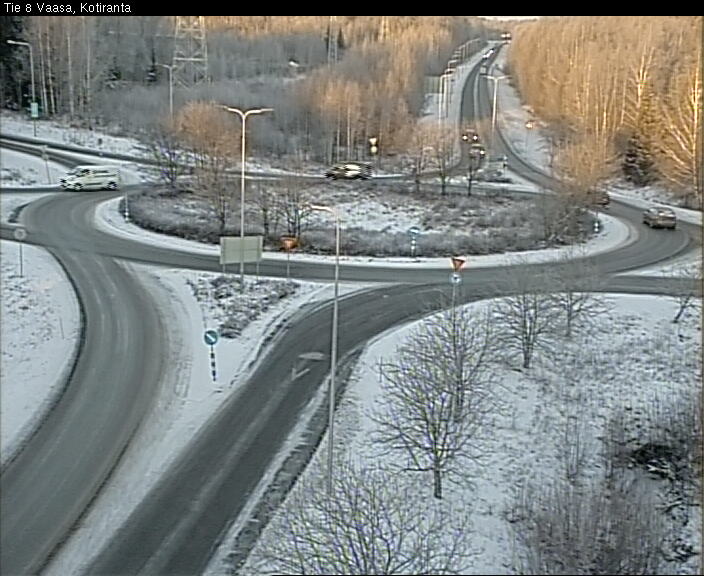 Weather Camera Image Väg 8 Vasa, Kotiranta, Vaasa, Pohjanmaa