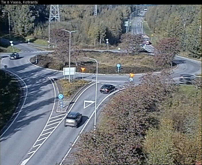 Weather Camera Image Väg 8 Vasa, Kotiranta, Vaasa, Pohjanmaa