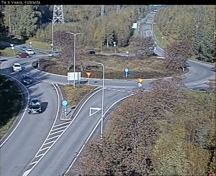 Weather Camera Image Väg 8 Vasa, Kotiranta, Vaasa, Pohjanmaa