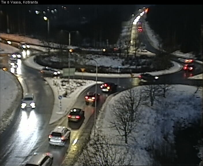 Weather Camera Image Väg 8 Vasa, Kotiranta, Vaasa, Pohjanmaa