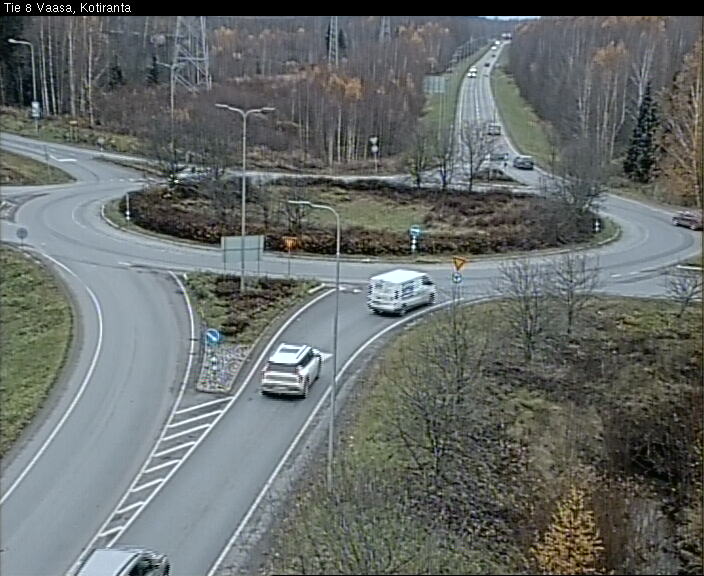 Kelikamerat Kuva Tie 8 Vaasa, Kotiranta, Vaasa, Pohjanmaa