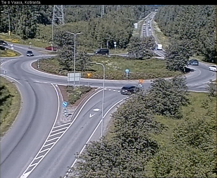 Weather Camera Image Väg 8 Vasa, Kotiranta, Vaasa, Pohjanmaa