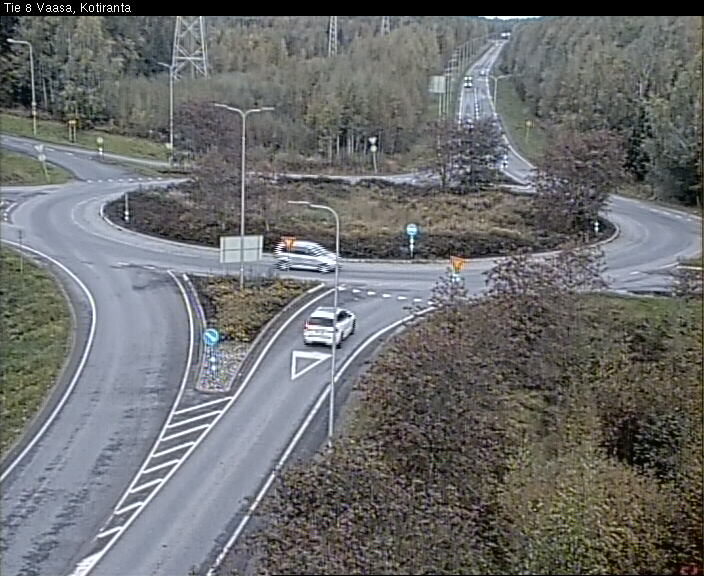 Weather Camera Image Road 8 Vaasa, Kotiranta, Vaasa, Pohjanmaa