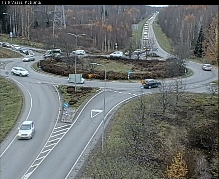 Kelikamerat Kuva Tie 8 Vaasa, Kotiranta, Vaasa, Pohjanmaa