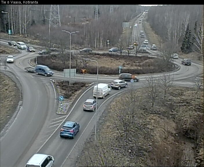 Weather Camera Image Road 8 Vaasa, Kotiranta, Vaasa, Pohjanmaa