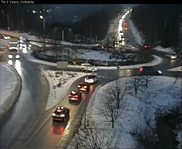 Weather Camera Image Väg 8 Vasa, Kotiranta, Vaasa, Pohjanmaa