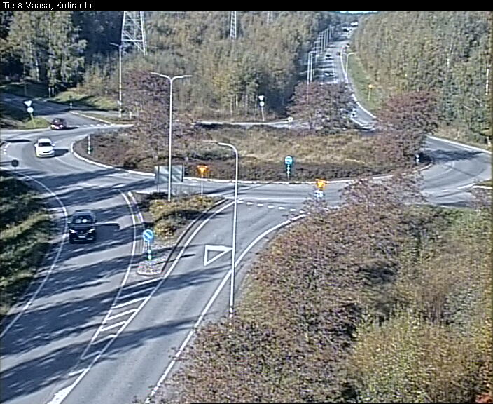 Weather Camera Image Väg 8 Vasa, Kotiranta, Vaasa, Pohjanmaa