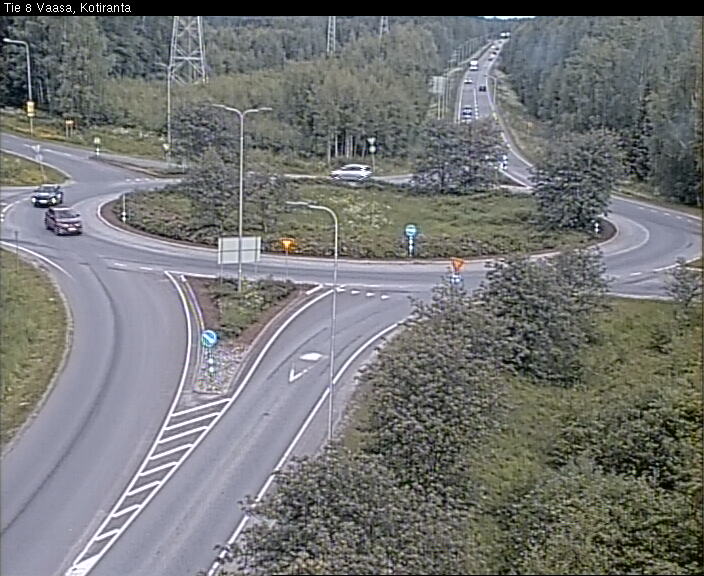 Weather Camera Image Väg 8 Vasa, Kotiranta, Vaasa, Pohjanmaa