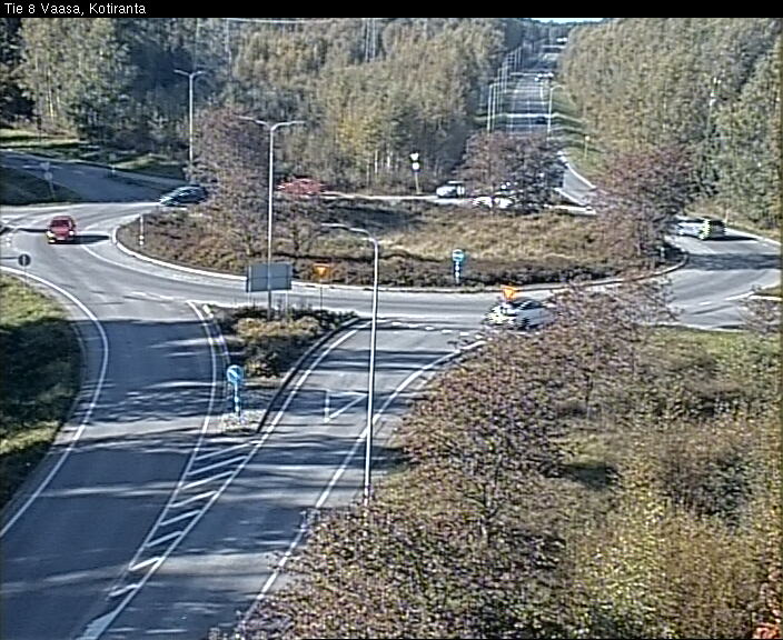 Weather Camera Image Väg 8 Vasa, Kotiranta, Vaasa, Pohjanmaa