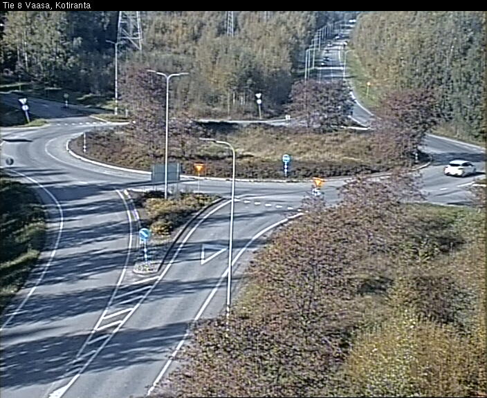 Weather Camera Image Väg 8 Vasa, Kotiranta, Vaasa, Pohjanmaa