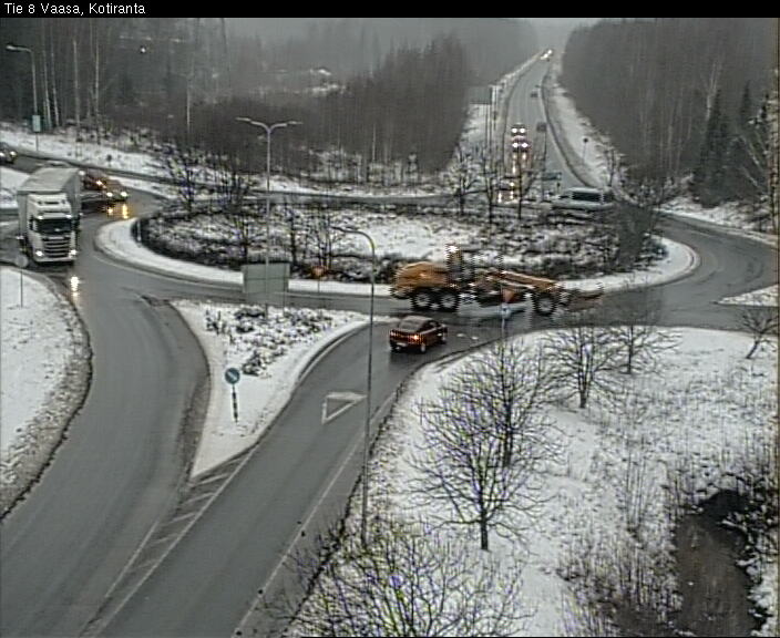 Weather Camera Image Väg 8 Vasa, Kotiranta, Vaasa, Pohjanmaa