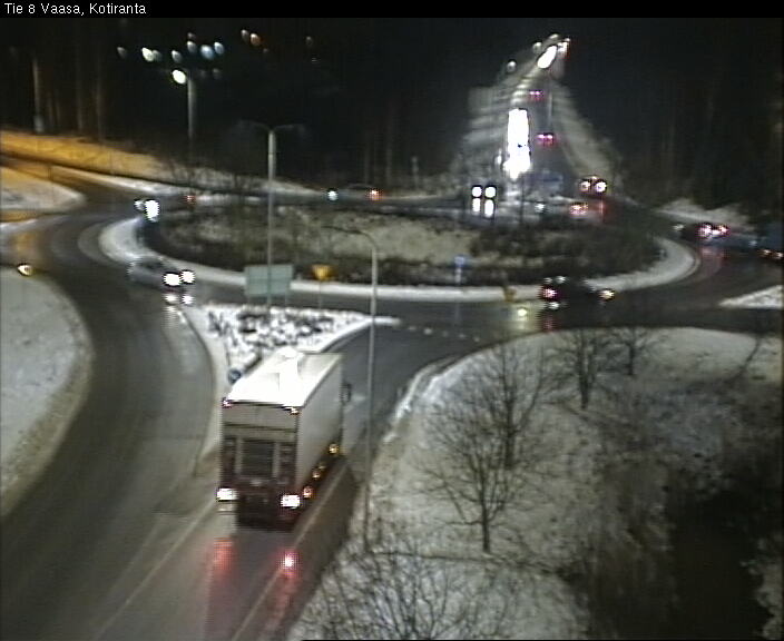 Weather Camera Image Väg 8 Vasa, Kotiranta, Vaasa, Pohjanmaa