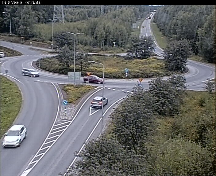 Weather Camera Image Väg 8 Vasa, Kotiranta, Vaasa, Pohjanmaa
