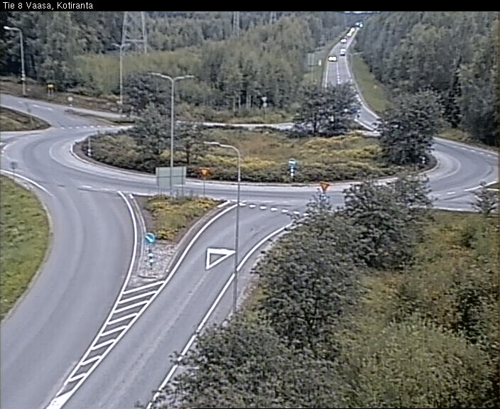 Weather Camera Image Väg 8 Vasa, Kotiranta, Vaasa, Pohjanmaa