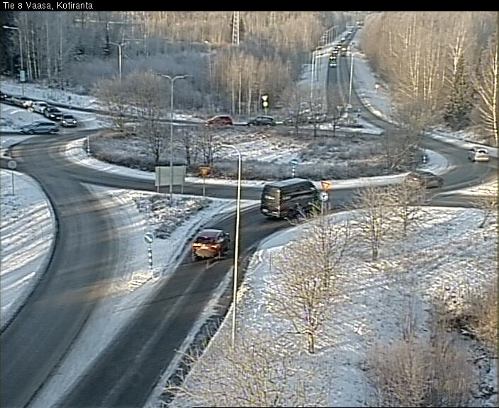 Weather Camera Image Väg 8 Vasa, Kotiranta, Vaasa, Pohjanmaa