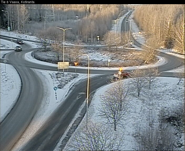 Weather Camera Image Väg 8 Vasa, Kotiranta, Vaasa, Pohjanmaa