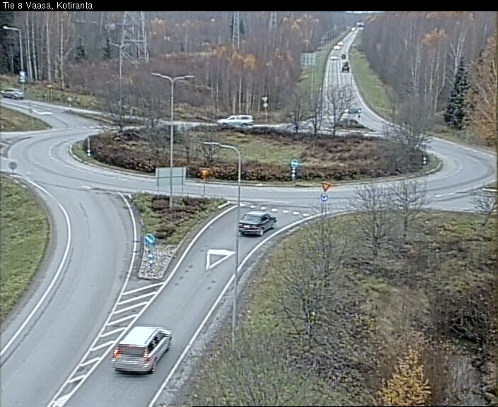 Kelikamerat Kuva Tie 8 Vaasa, Kotiranta, Vaasa, Pohjanmaa