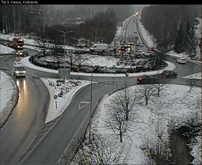 Weather Camera Image Väg 8 Vasa, Kotiranta, Vaasa, Pohjanmaa