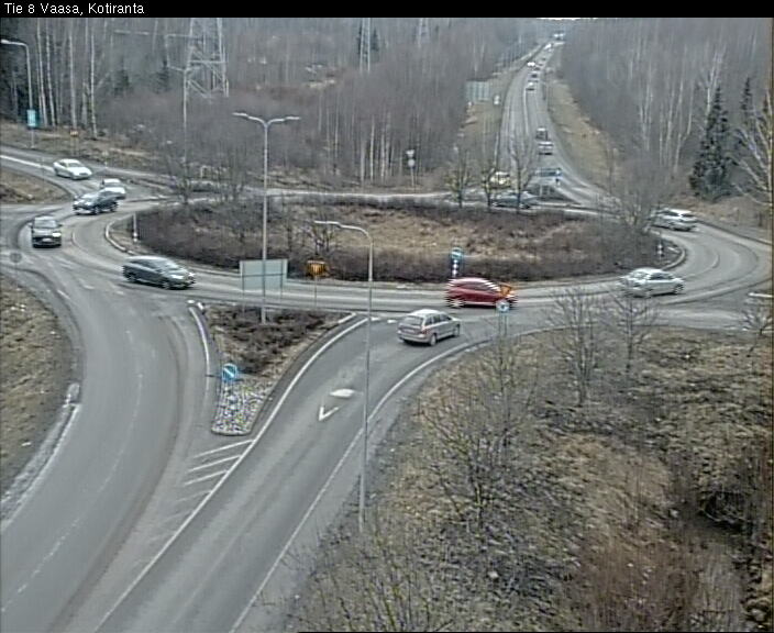 Weather Camera Image Road 8 Vaasa, Kotiranta, Vaasa, Pohjanmaa