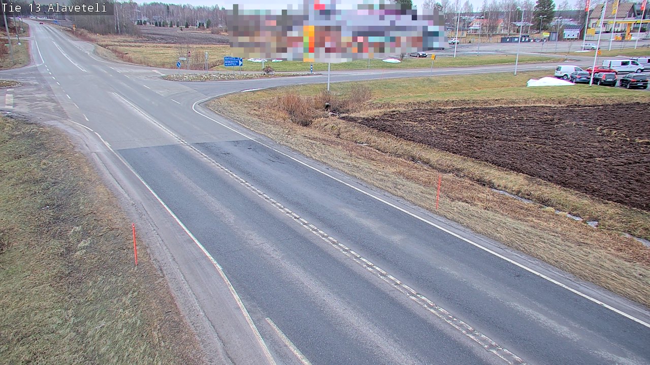 Kelikamerat Kuva Tie 13 Kruunupyy Alaveteli, Kruunupyy, Pohjanmaa