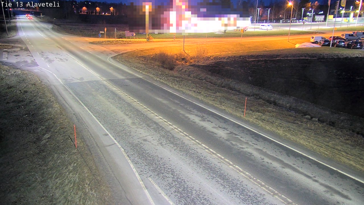 Weather Camera Image Road 13 Kruunupyy Alaveteli, Kruunupyy, Pohjanmaa