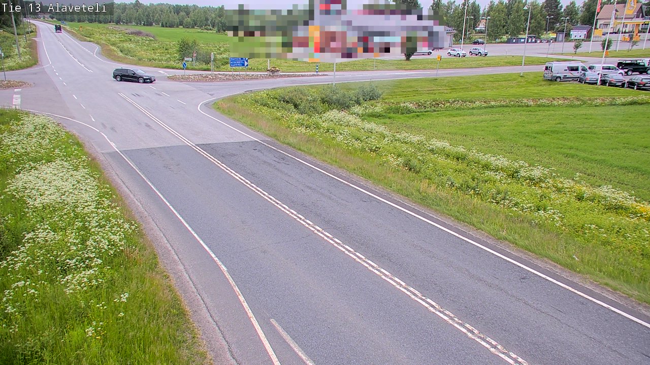 Kelikamerat Kuva Tie 13 Kruunupyy Alaveteli, Kruunupyy, Pohjanmaa