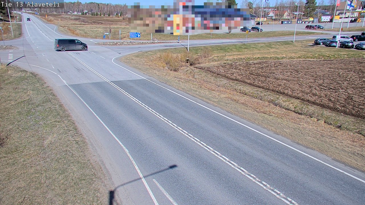 Kelikamerat Kuva Tie 13 Kruunupyy Alaveteli, Kruunupyy, Pohjanmaa