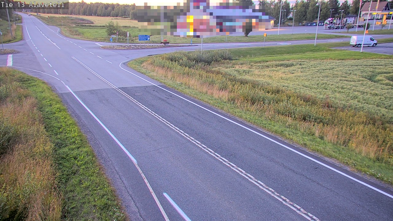 Kelikamerat Kuva Tie 13 Kruunupyy Alaveteli, Kruunupyy, Pohjanmaa