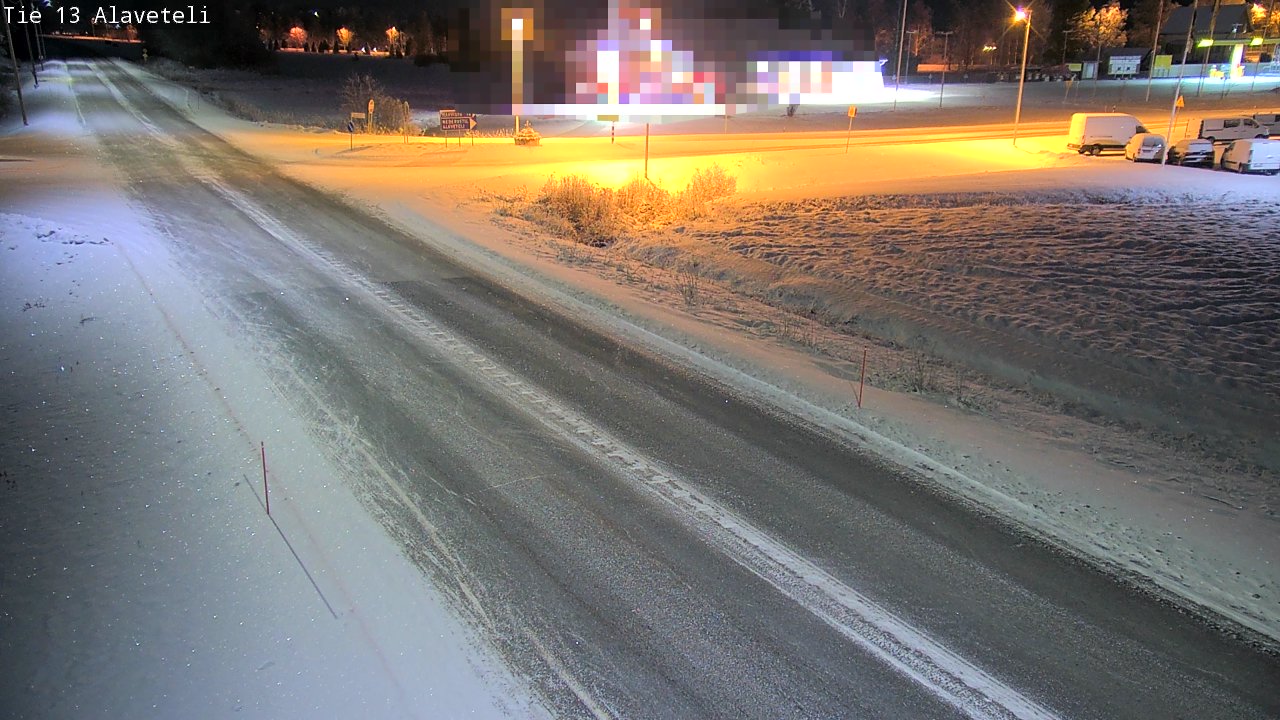 Kelikamerat Kuva Tie 13 Kruunupyy Alaveteli, Kruunupyy, Pohjanmaa