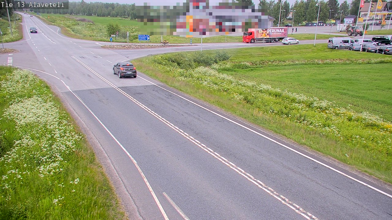 Kelikamerat Kuva Tie 13 Kruunupyy Alaveteli, Kruunupyy, Pohjanmaa