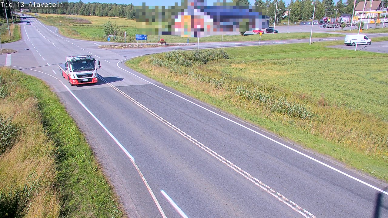 Kelikamerat Kuva Tie 13 Kruunupyy Alaveteli, Kruunupyy, Pohjanmaa