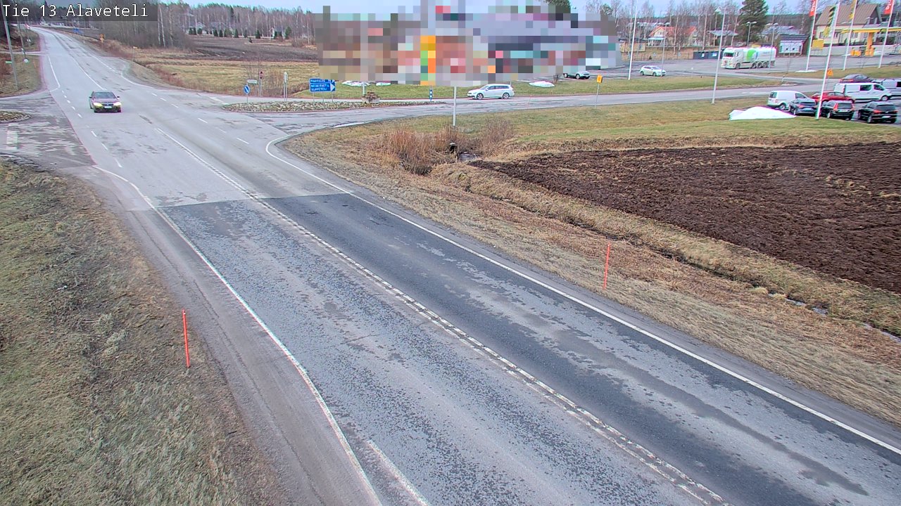 Kelikamerat Kuva Tie 13 Kruunupyy Alaveteli, Kruunupyy, Pohjanmaa