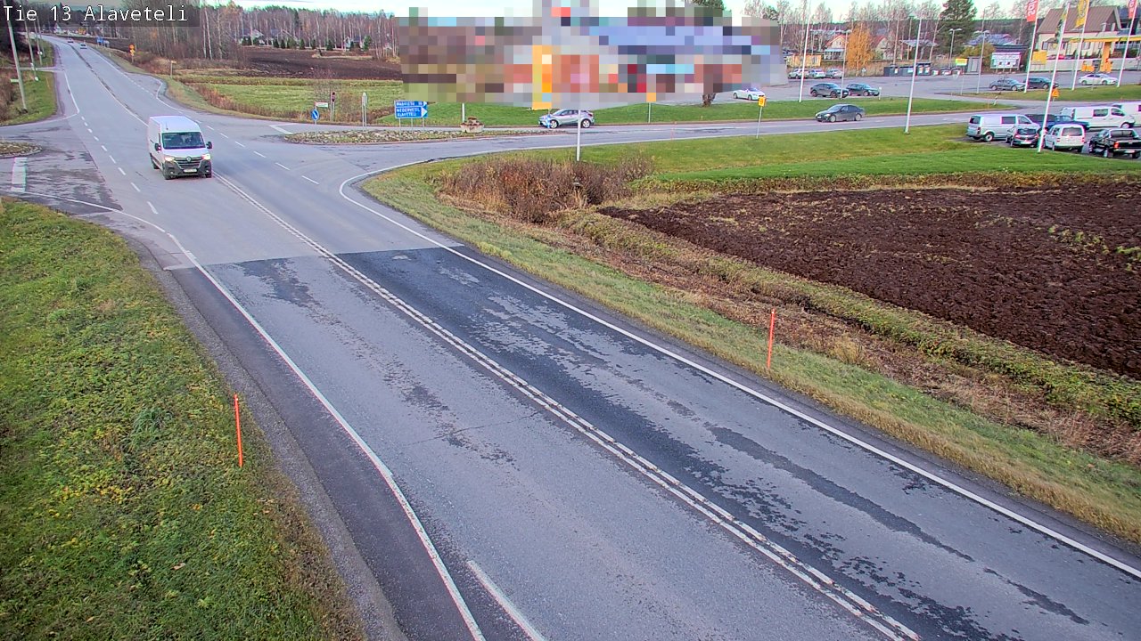 Kelikamerat Kuva Tie 13 Kruunupyy Alaveteli, Kruunupyy, Pohjanmaa