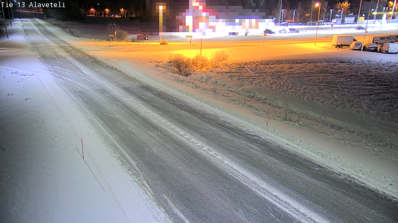 Kelikamerat Kuva Tie 13 Kruunupyy Alaveteli, Kruunupyy, Pohjanmaa