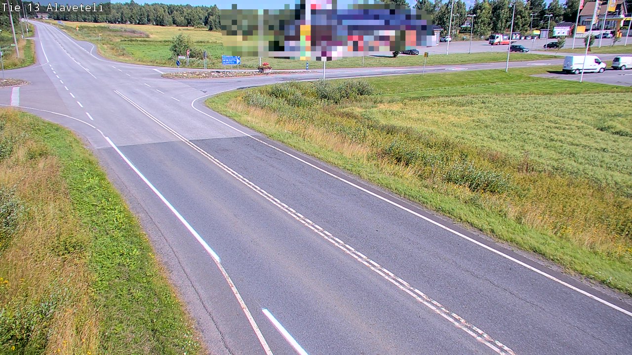 Kelikamerat Kuva Tie 13 Kruunupyy Alaveteli, Kruunupyy, Pohjanmaa