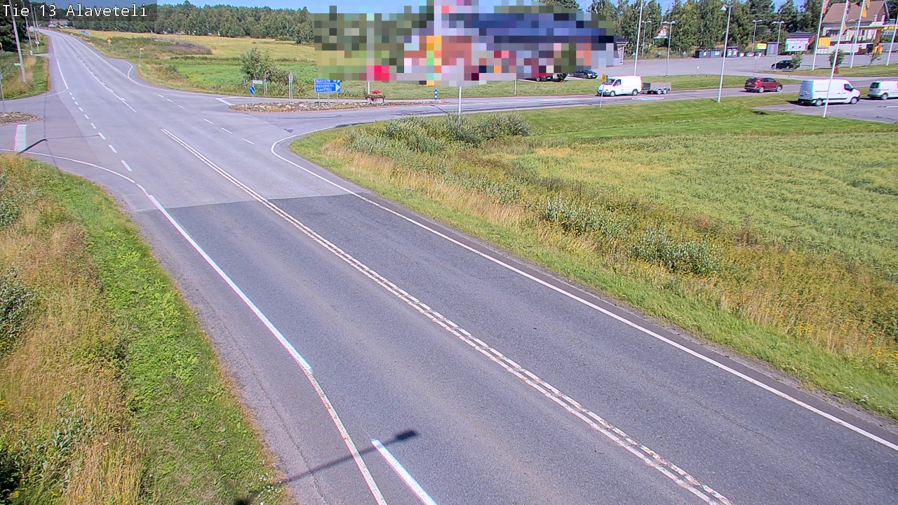 Kelikamerat Kuva Tie 13 Kruunupyy Alaveteli, Kruunupyy, Pohjanmaa