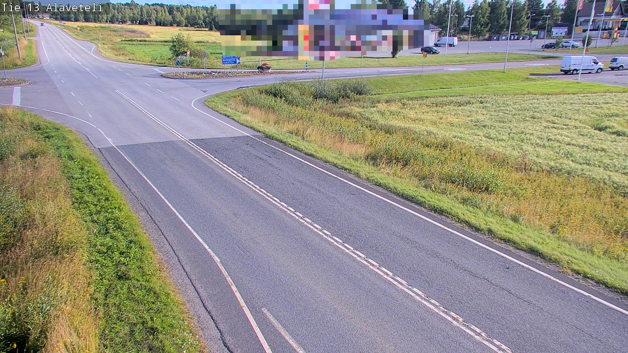 Kelikamerat Kuva Tie 13 Kruunupyy Alaveteli, Kruunupyy, Pohjanmaa