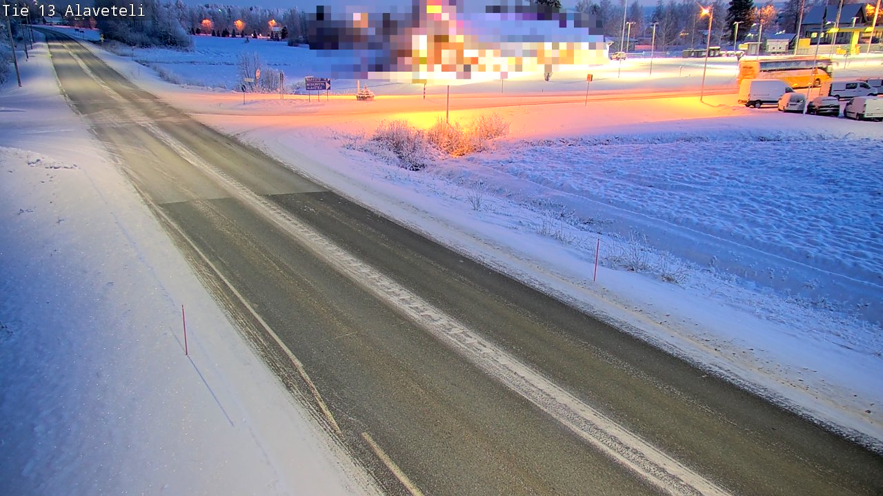 Kelikamerat Kuva Tie 13 Kruunupyy Alaveteli, Kruunupyy, Pohjanmaa