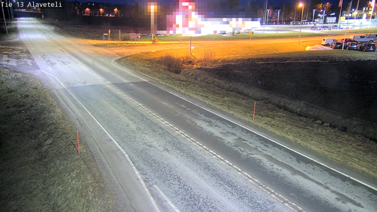 Kelikamerat Kuva Tie 13 Kruunupyy Alaveteli, Kruunupyy, Pohjanmaa