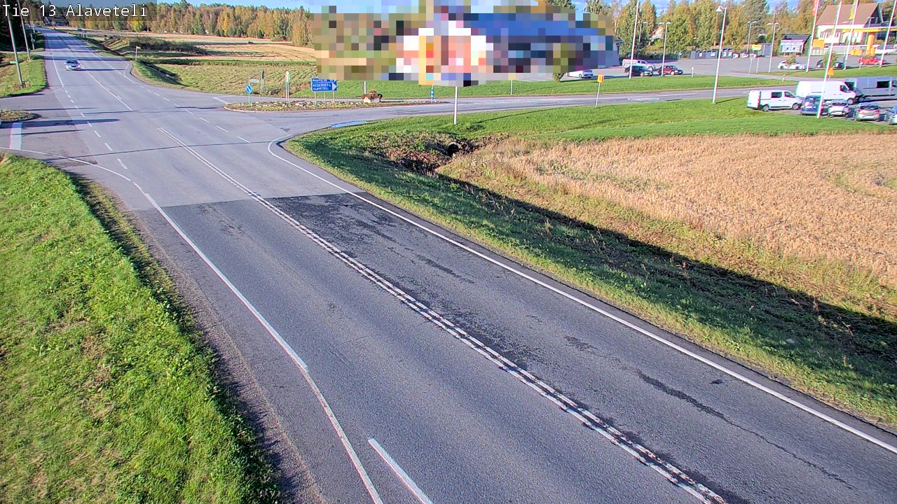 Kelikamerat Kuva Tie 13 Kruunupyy Alaveteli, Kruunupyy, Pohjanmaa
