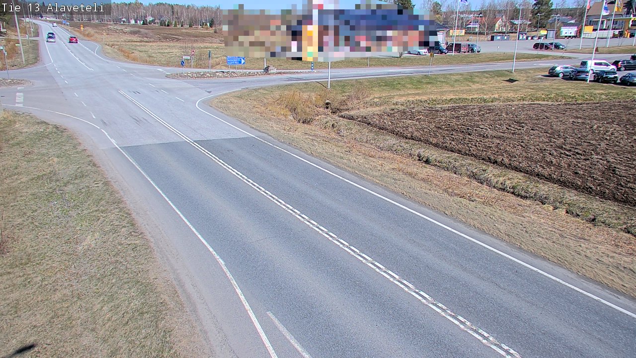 Kelikamerat Kuva Tie 13 Kruunupyy Alaveteli, Kruunupyy, Pohjanmaa