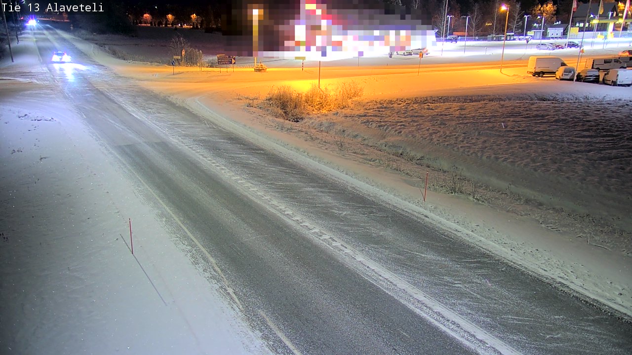 Kelikamerat Kuva Tie 13 Kruunupyy Alaveteli, Kruunupyy, Pohjanmaa