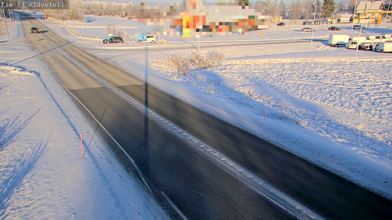 Weather Camera Image Road 13 Kruunupyy Alaveteli, Kruunupyy, Pohjanmaa