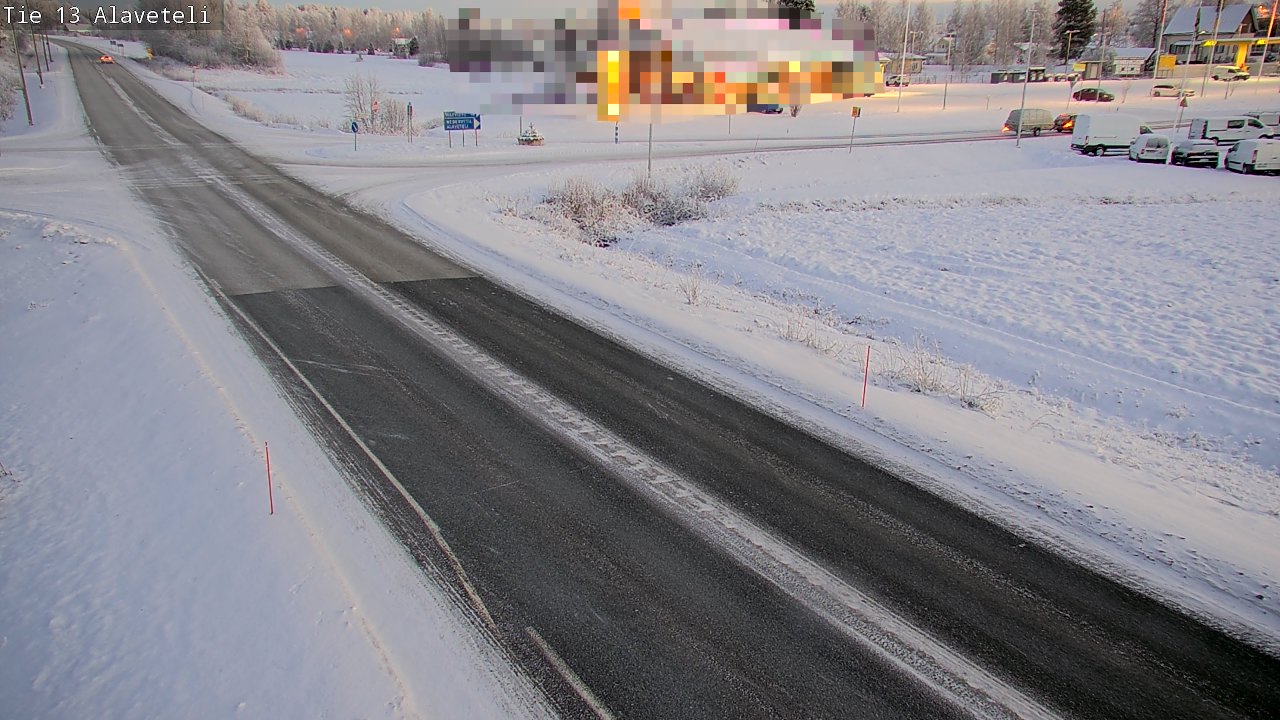 Kelikamerat Kuva Tie 13 Kruunupyy Alaveteli, Kruunupyy, Pohjanmaa